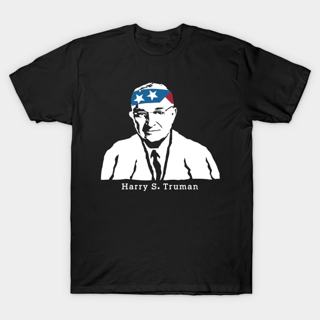 President Harry S Truman American Patriot Vintage T-Shirt by wiqmerch